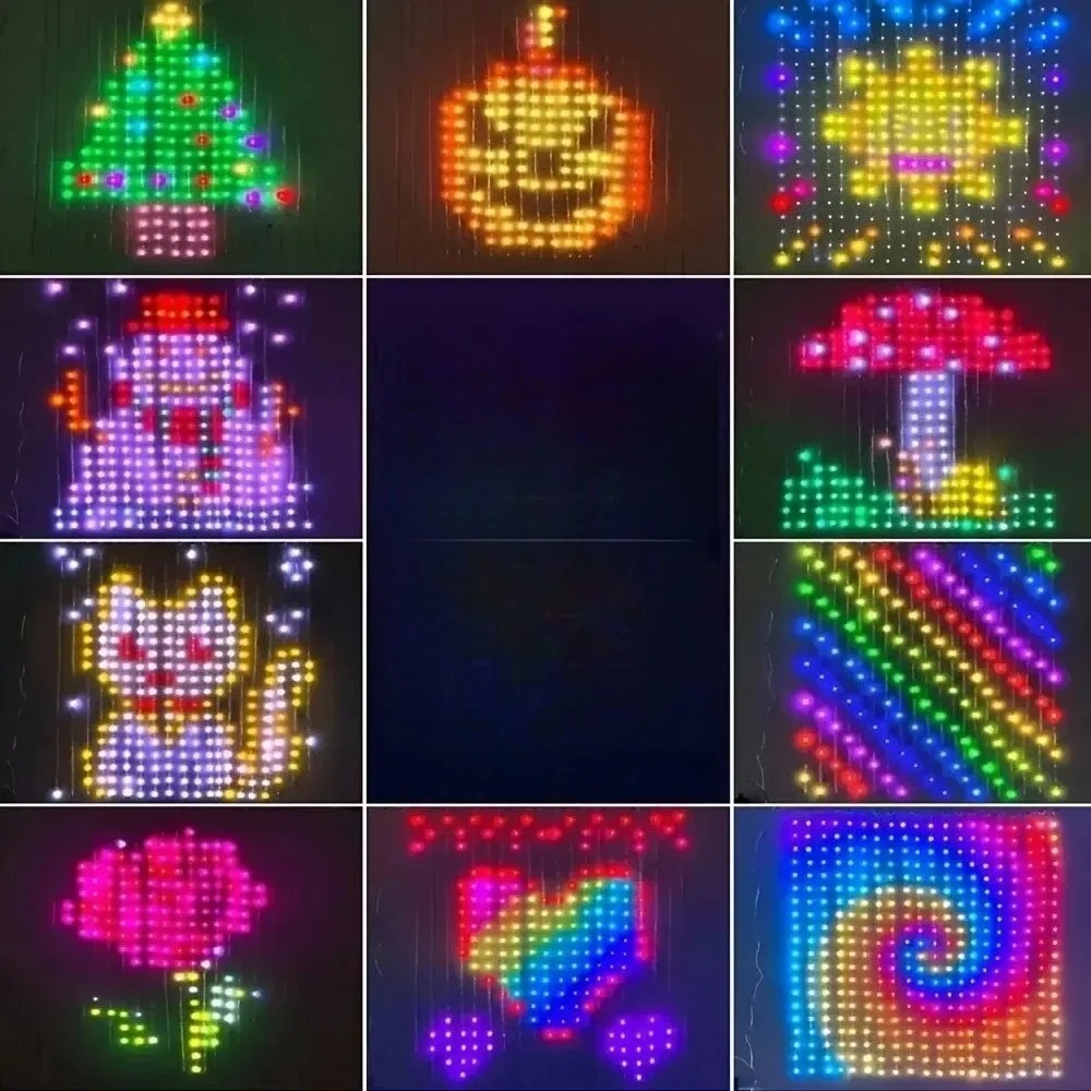 Smart Home Control - LED Pixel Curtain Lights Bluetooth APP