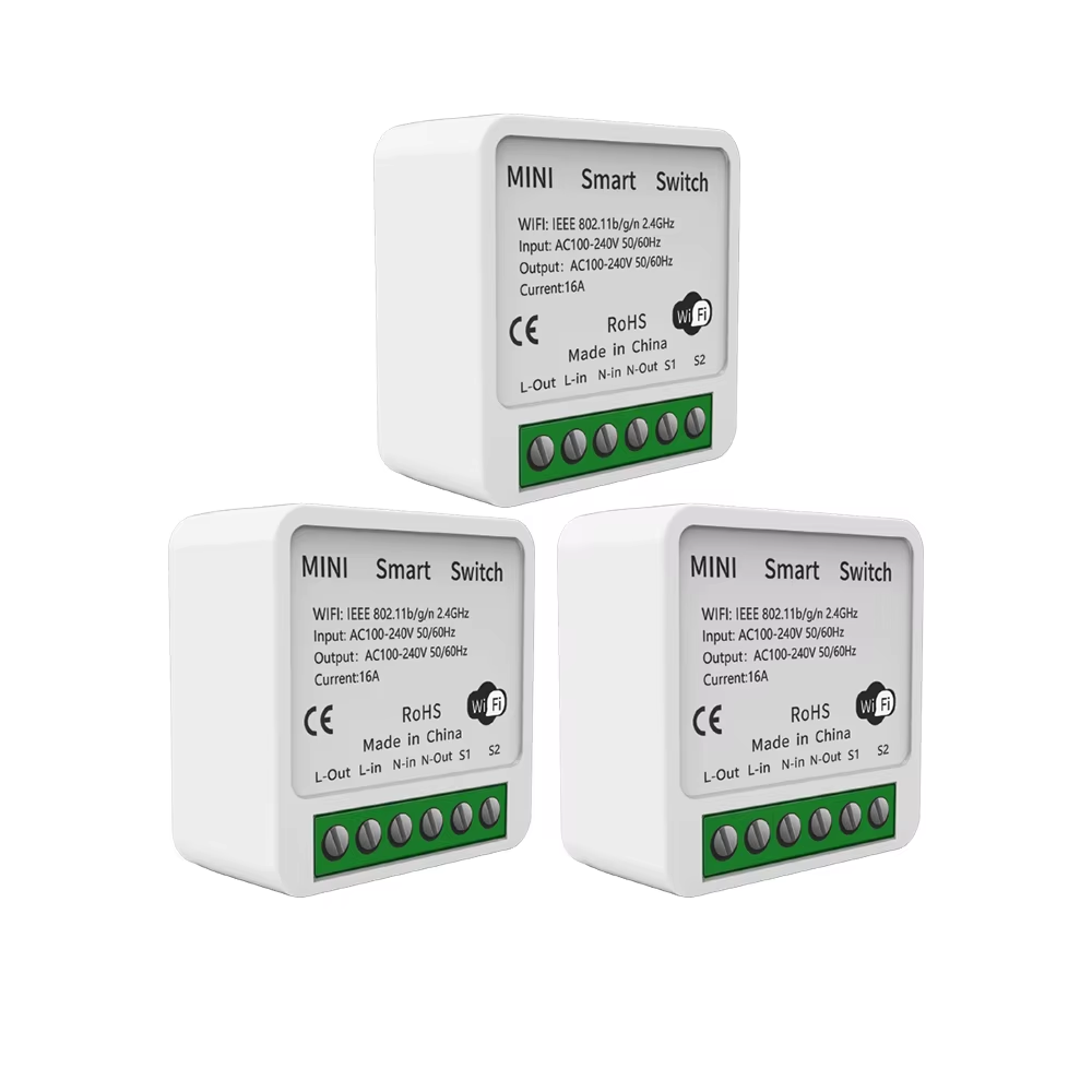 Smart Home Miniature - Mini 16A WiFi Switch Work with
