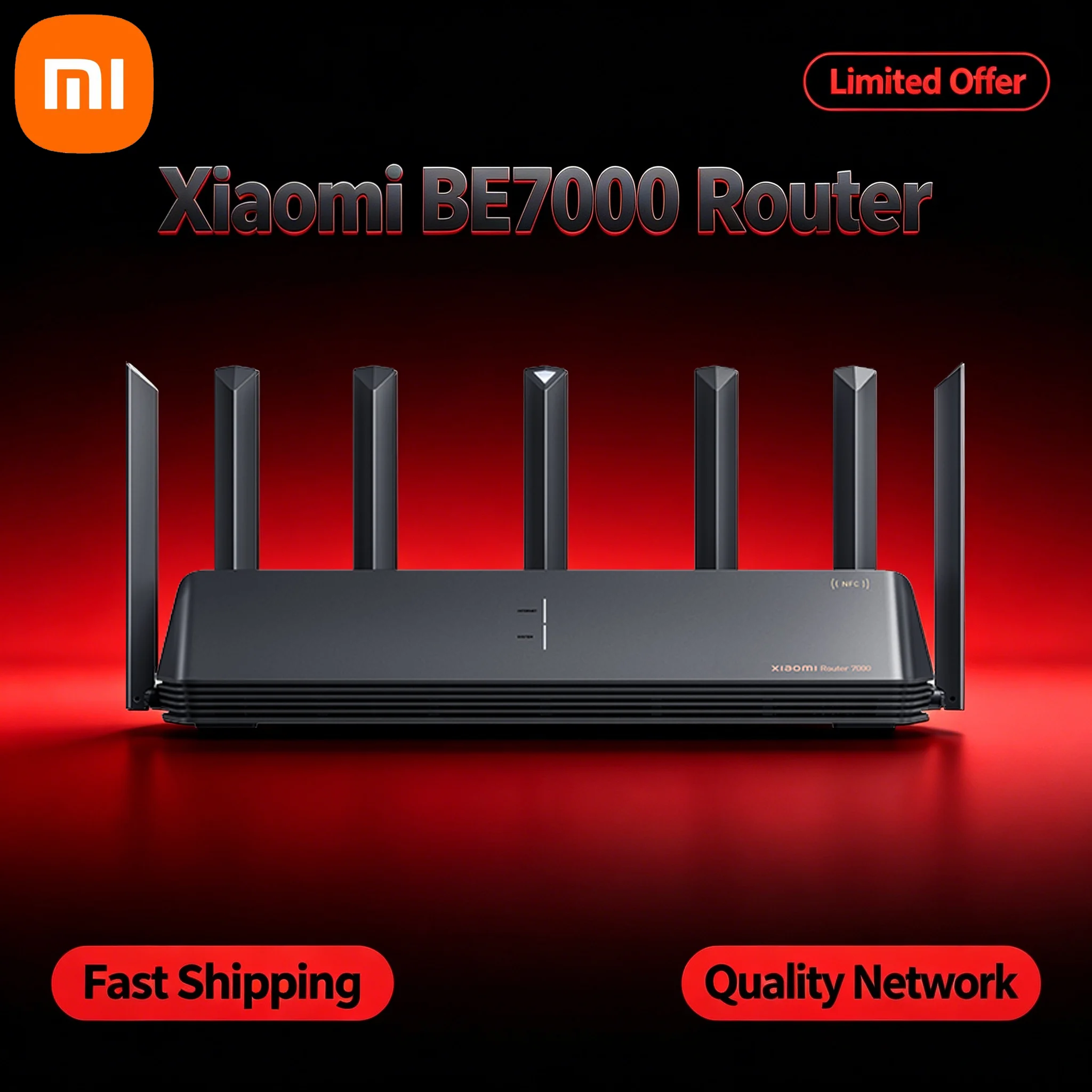 Smart Home Router - Xiaomi BE7000 WiFi 7 Wireless Router