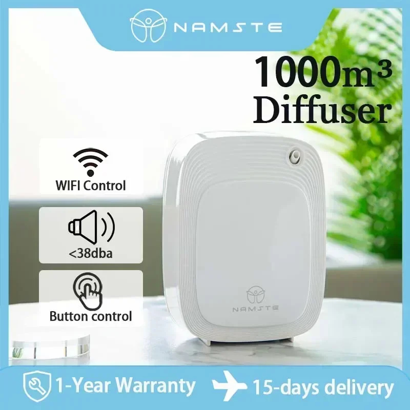 Smart Home Fragrance Diffuser - Namste 1000m³ Aroma Diffuser Machine 200ML