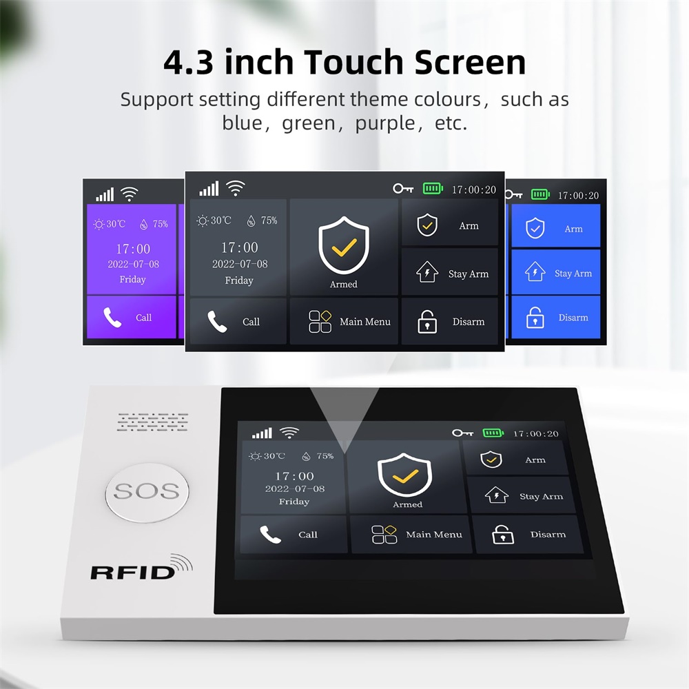 2.4G WIFI Smart GSM Alarm Syst - огляд і ціна Home Automation Kit