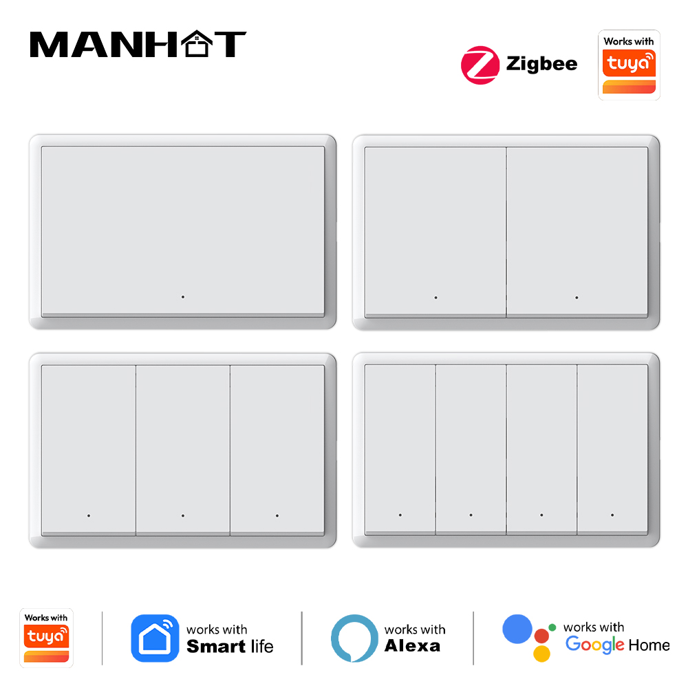 Manhot Smart zigbee Switch No  - огляд і ціна Smart Home Zigbee