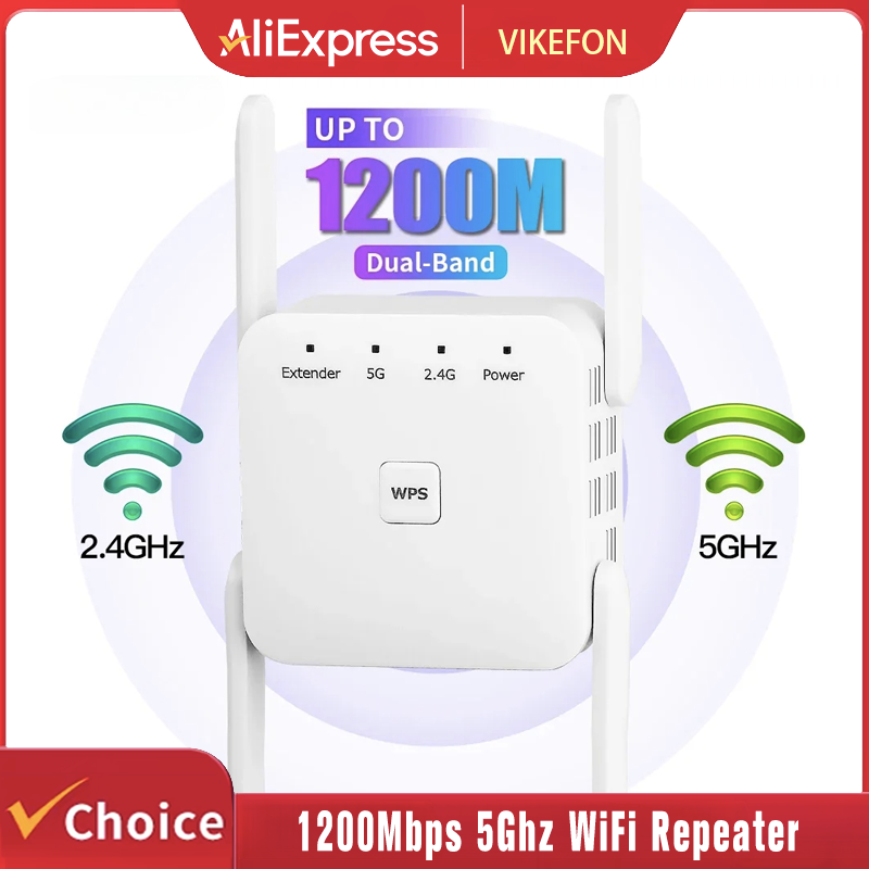 1200Mbps 5Ghz Wireless WiFi Re - огляд і ціна Smart Home Router