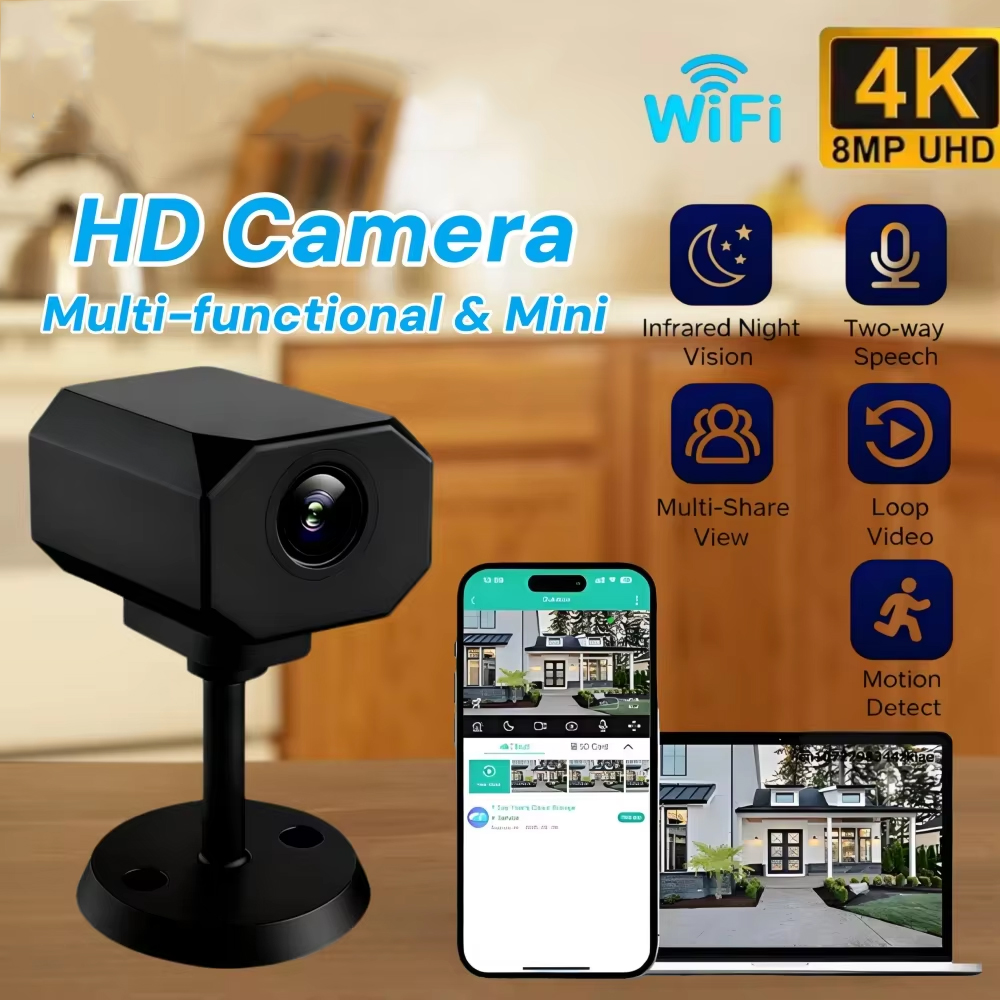 4K HD WiFi Security Camera for - огляд і ціна Smart Home Remote Control