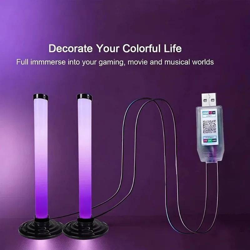RGB LED Light Bar USB Powered, - огляд і ціна Smart Home Remote Control