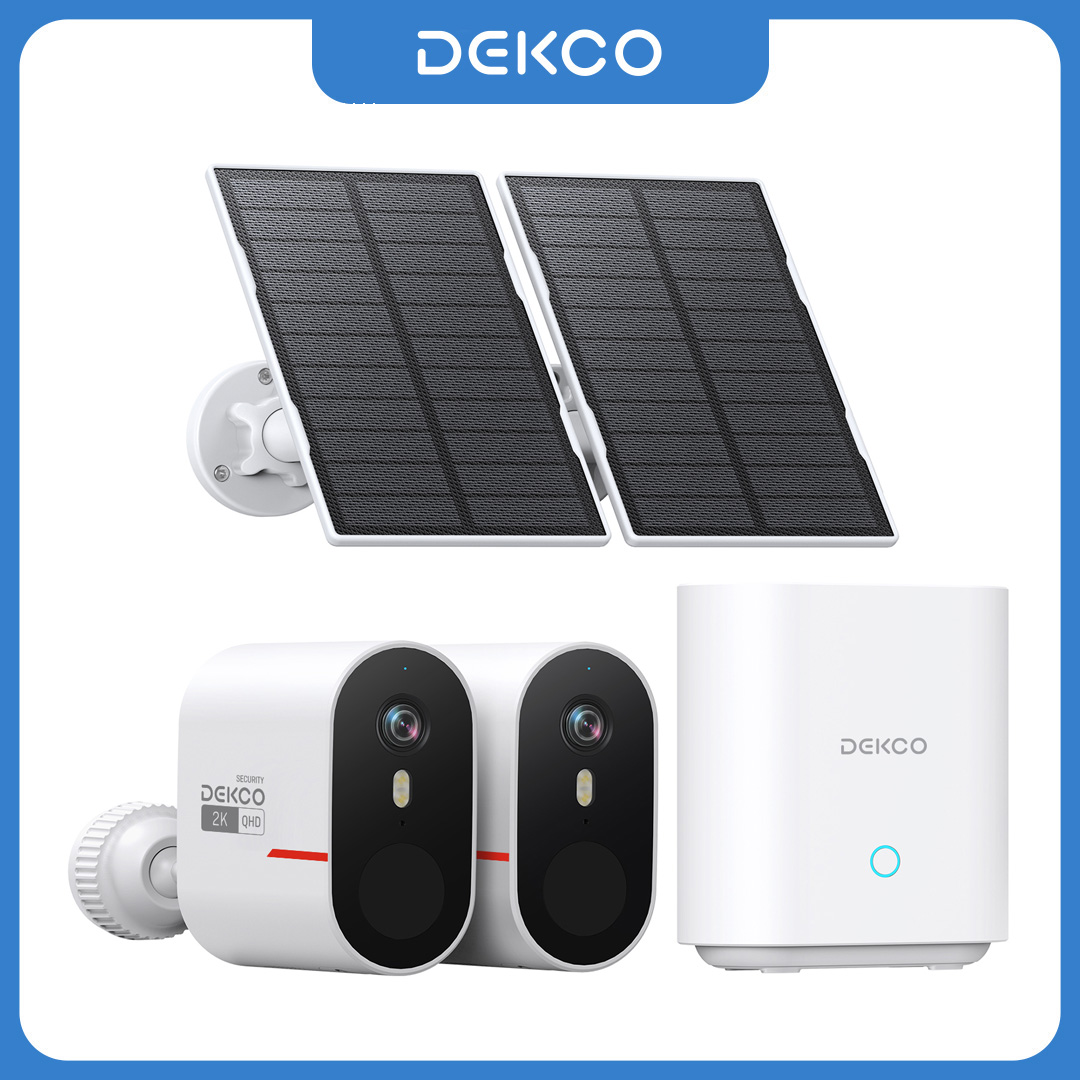 Dekco 3MP WiFi Solar Camera Sy - огляд і ціна Home Automation Kit