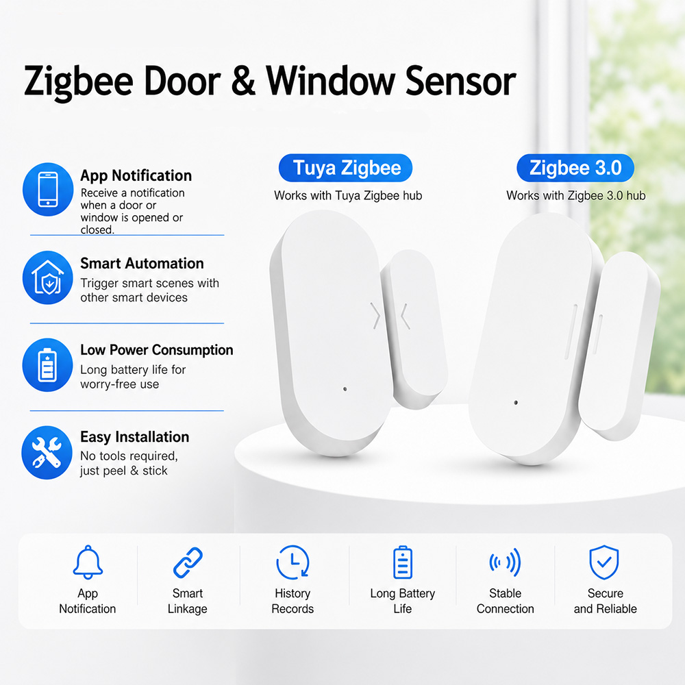 Zigbee Door Window Sensor UZ-5 - огляд і ціна Smart Home Yandex