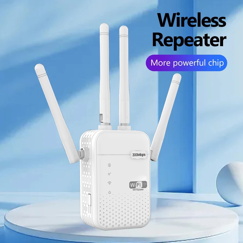 300Mbps Wireless WiFi Repeater - огляд і ціна Smart Home Router