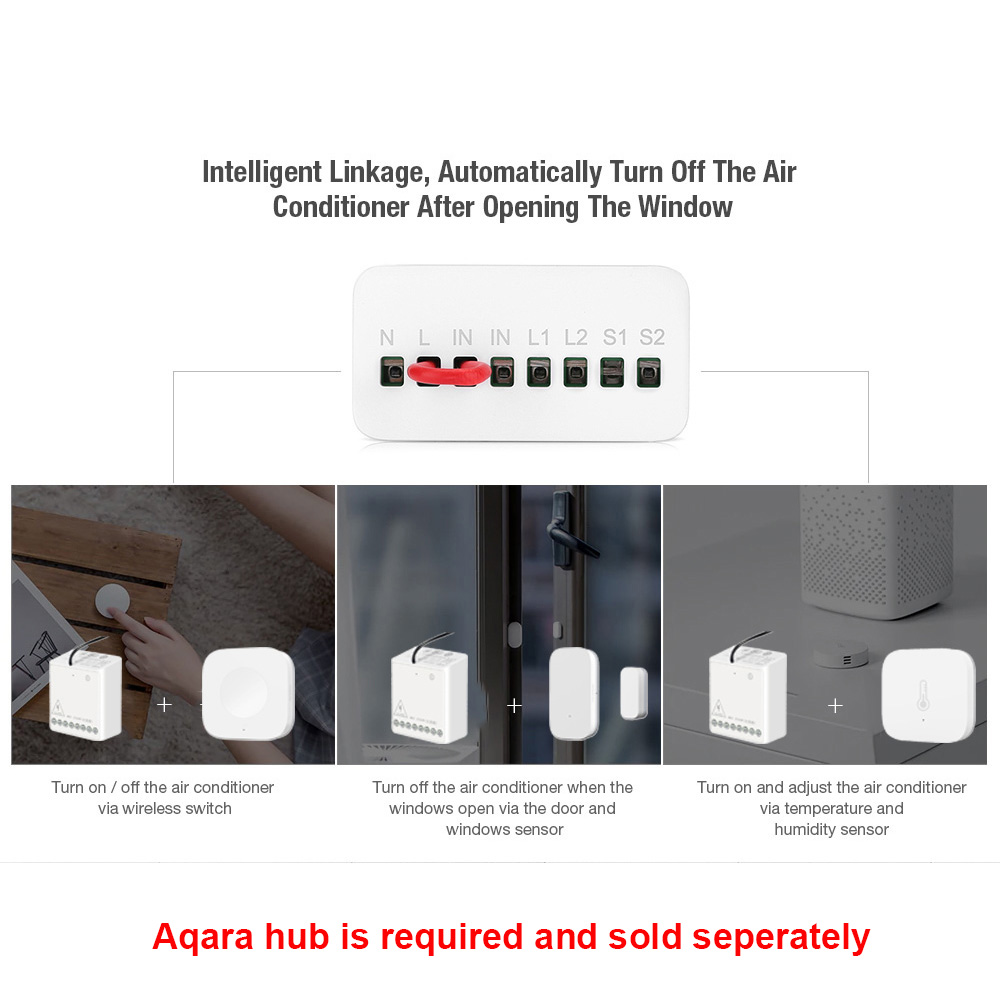 Original Aqara Smart Two-way C - огляд і ціна Home Automation Kit