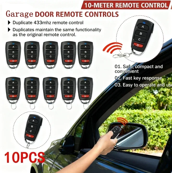 10/5pcs ABCD / Lock Unlock 4Bu - огляд і ціна Smart Garage Door Opener