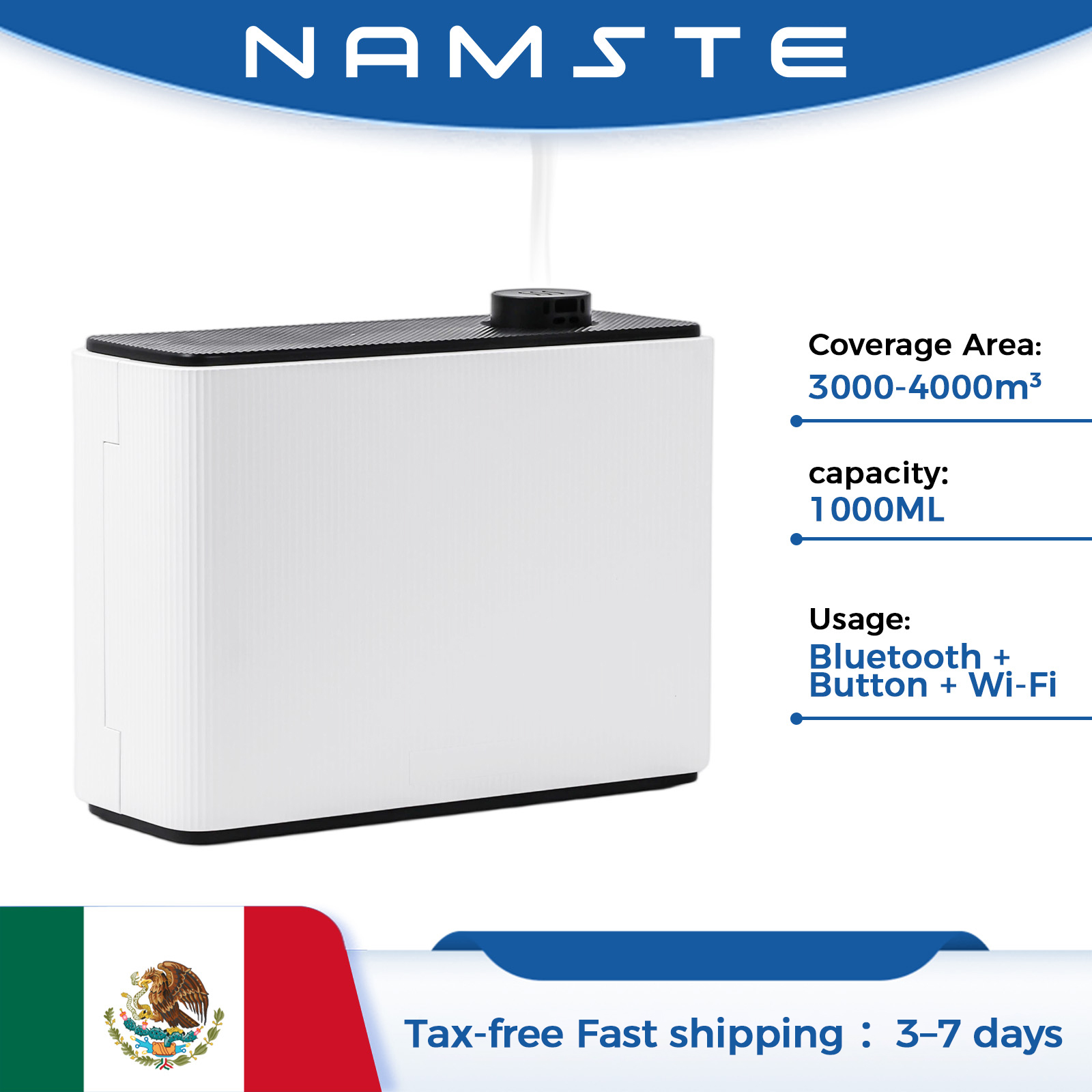 NAMSTE 1000ML Fragrance Diffus - огляд і ціна Smart Home Fragrance Diffuser