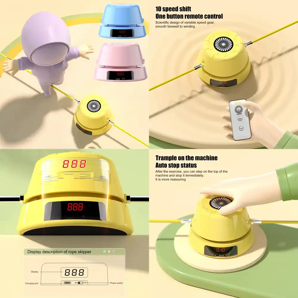 WAP01  Smart Electric Skipping - огляд і ціна Smart Home Remote Control
