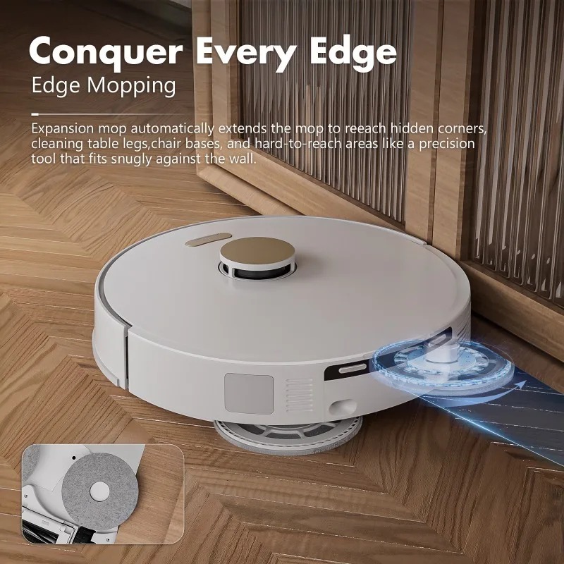 Robotic Vacuum Cleaner, Wet Dr - огляд і ціна Smart Home Remote Control