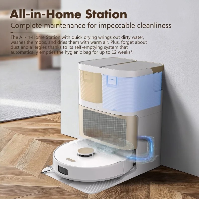 Robotic Vacuum Cleaner, Wet Dr - огляд і ціна Smart Home Remote Control