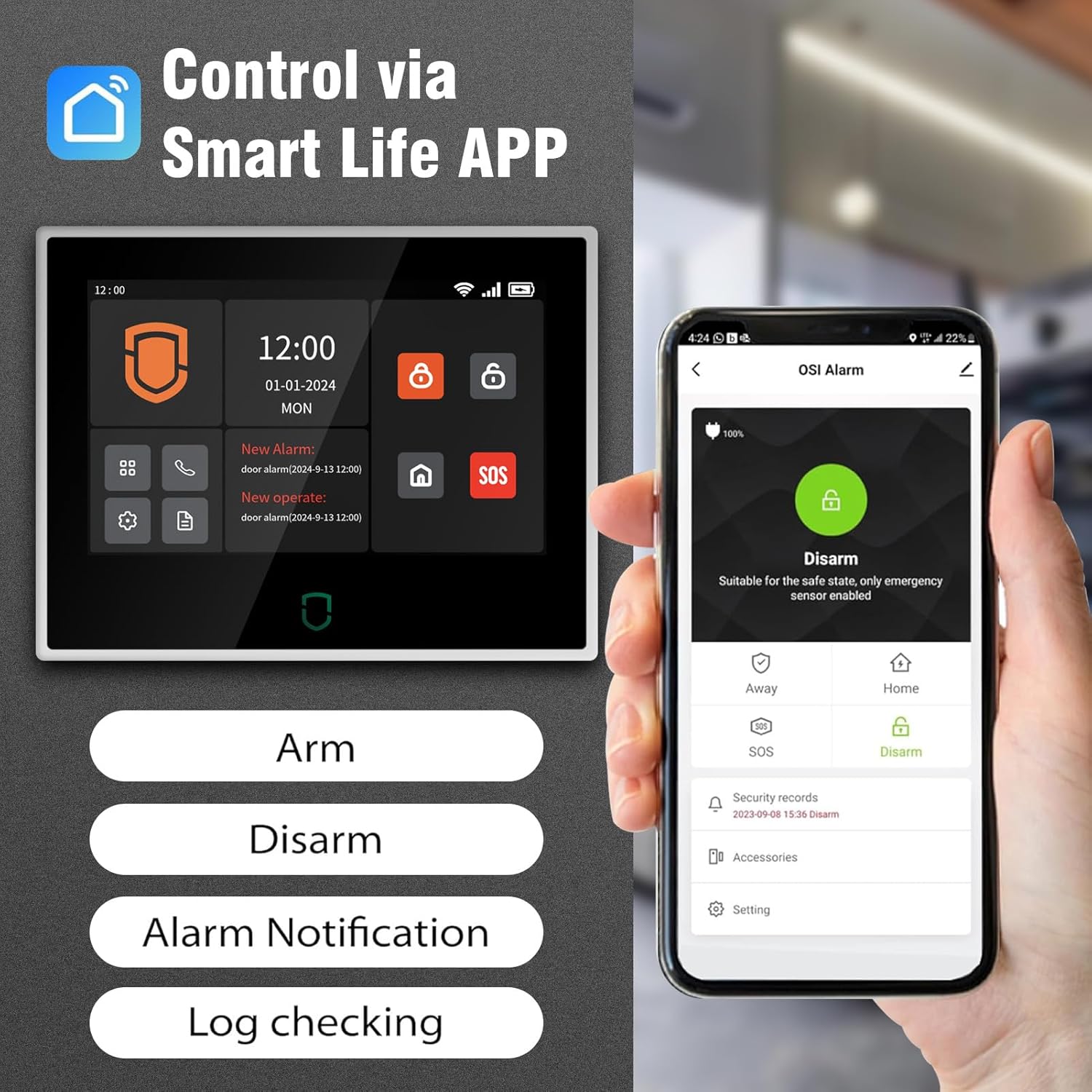 Wolf-Guard 7 inch Touch Screen - огляд і ціна Home Automation Kit
