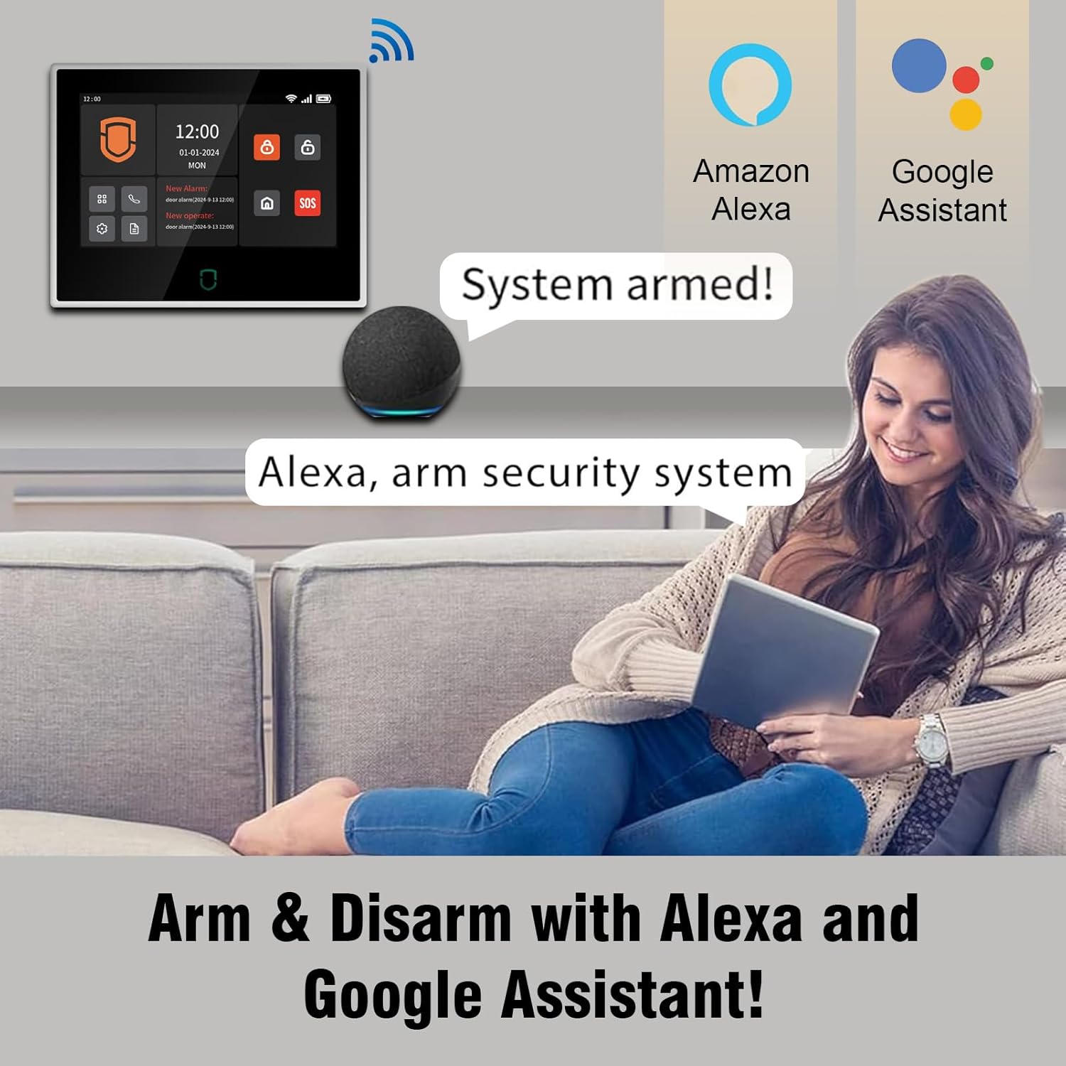 Wolf-Guard 7 inch Touch Screen - огляд і ціна Home Automation Kit