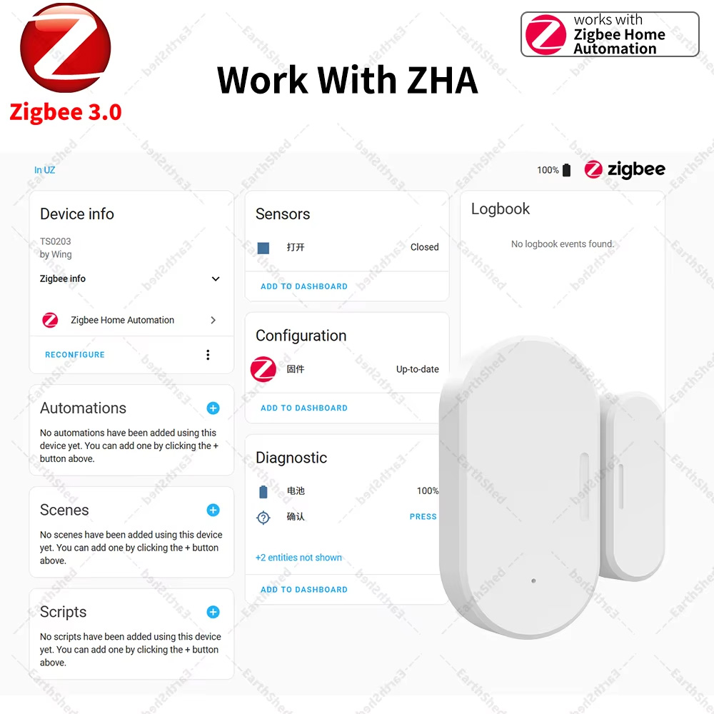 Zigbee 3.0 Contact Sensor Smar - огляд і ціна Smart Home Yandex