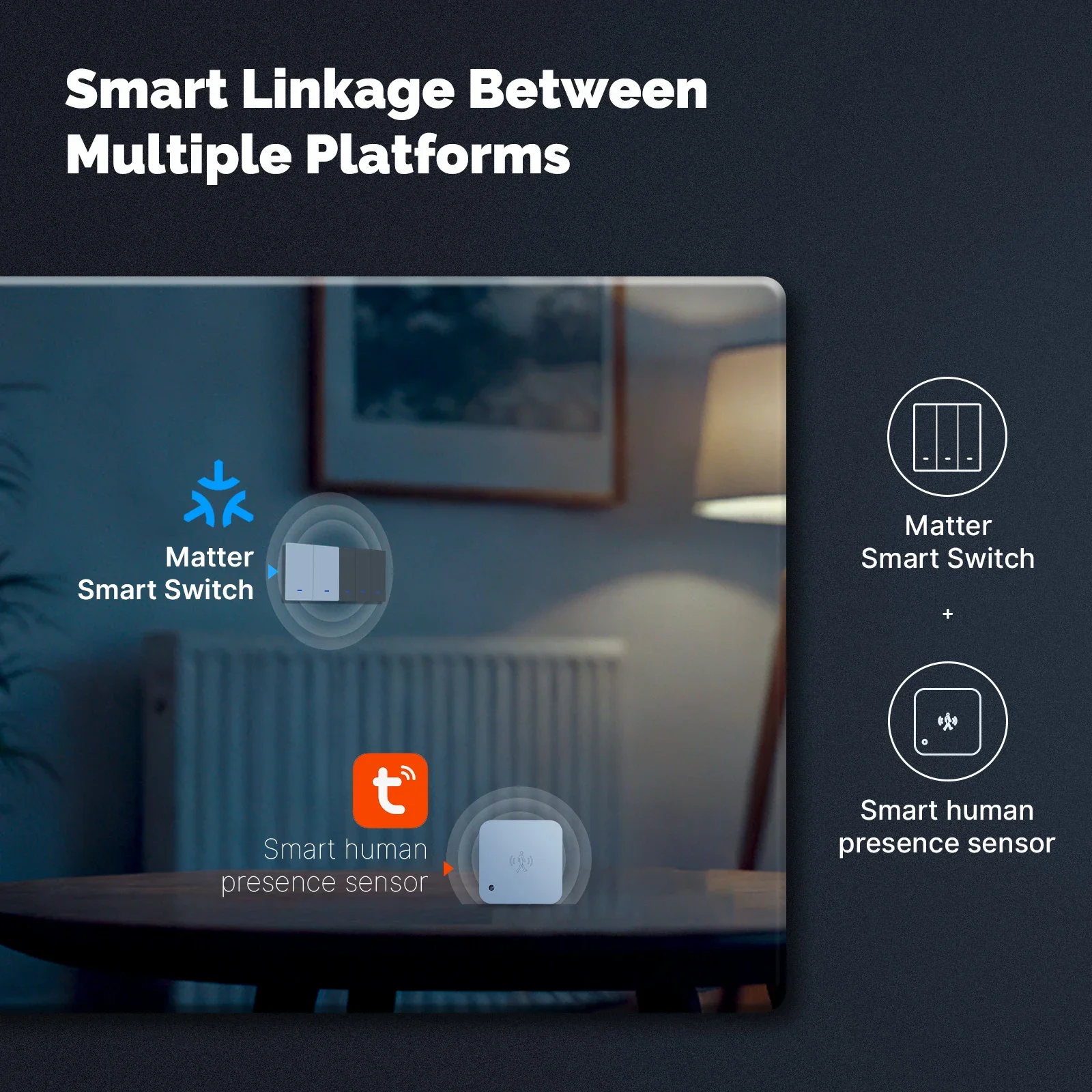 MOES Matter Tuya WiFi Smart Li - огляд і ціна Smart Home Remote Control