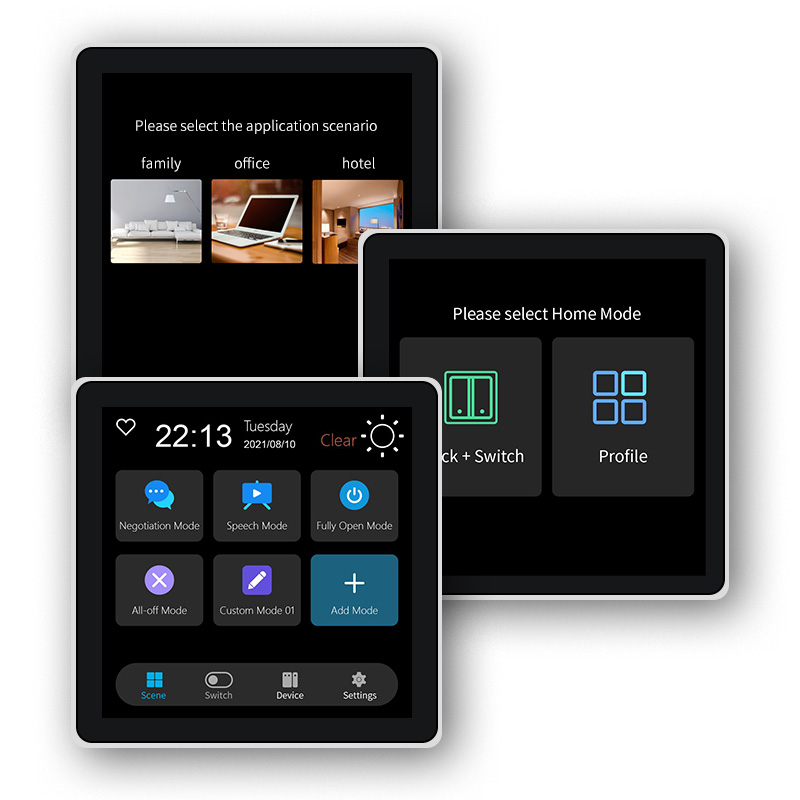 FUERS 4 Inch Touch Screen Mult - огляд і ціна Smart Home Zigbee