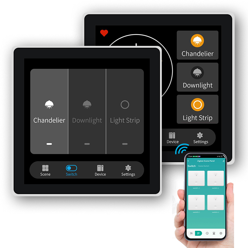 FUERS 4 Inch Touch Screen Mult - огляд і ціна Smart Home Zigbee