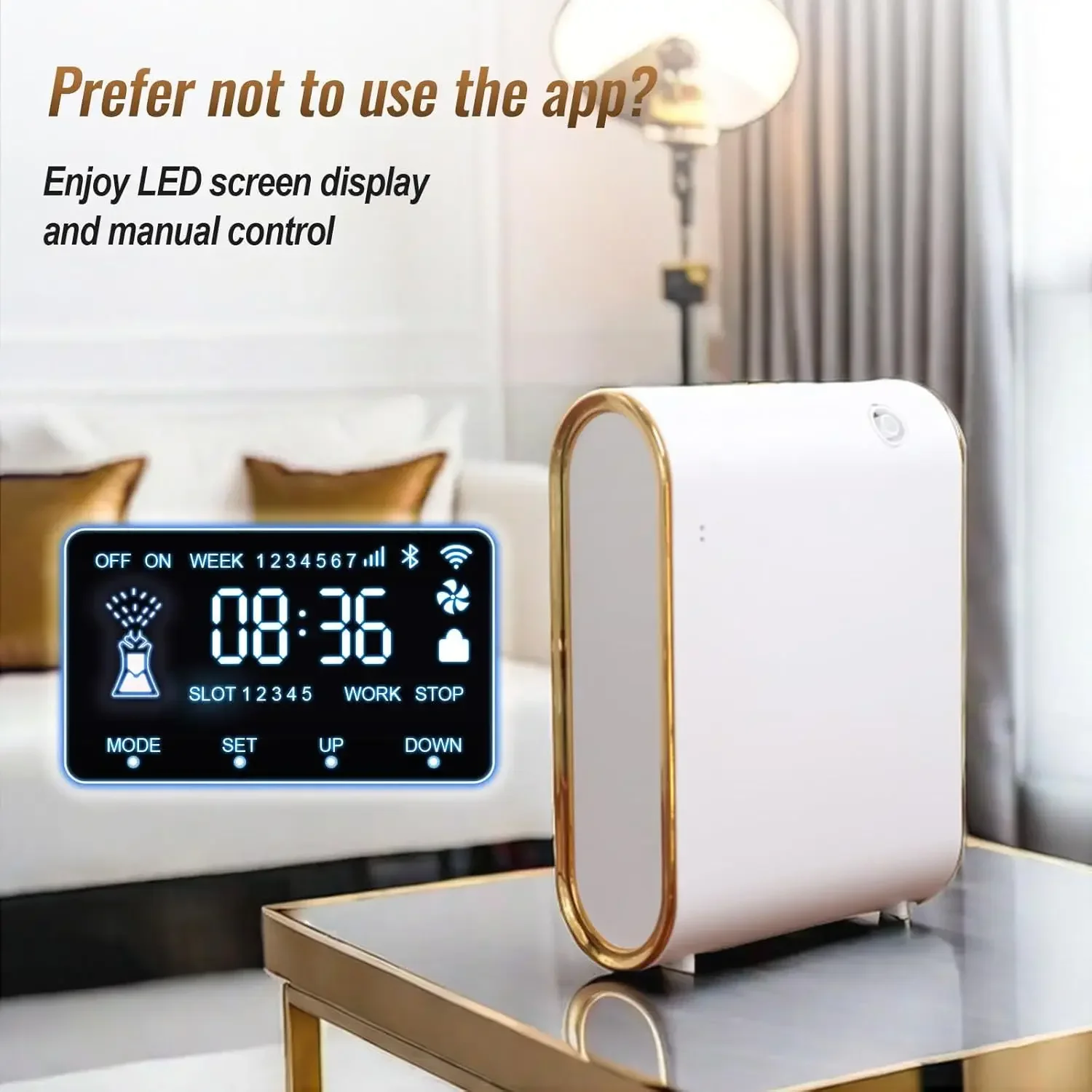 Waterless Room Fragrance Diffu - огляд і ціна Smart Home Fragrance Diffuser