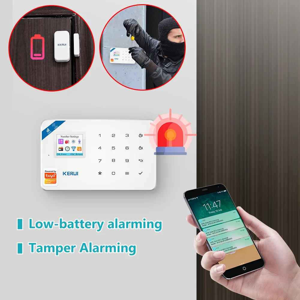 KERUI W181 Alarm System Securi - огляд і ціна Home Automation Kit