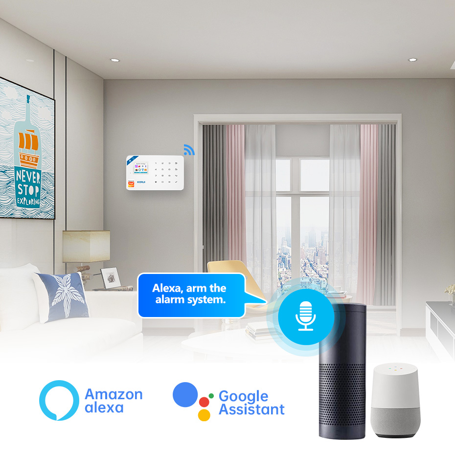 KERUI Security Alarm System Ki - огляд і ціна Home Automation Kit