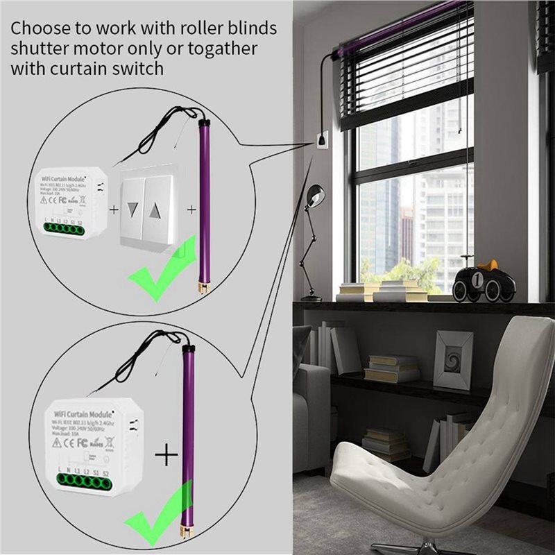 A27F-3X Tuya WIFI Smart Curtai - огляд і ціна Smart Home Remote Control