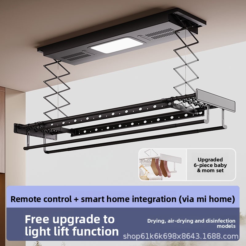 Electric Clothes Drying Rack — - огляд і ціна Smart Home Remote Control
