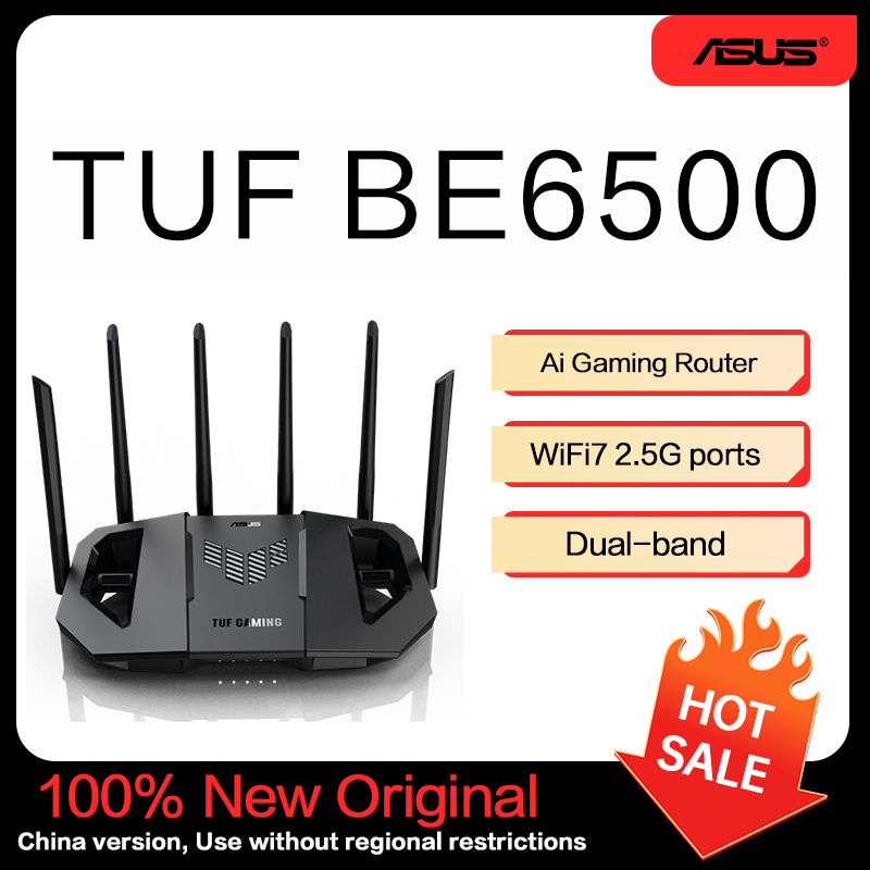 ASUS WiFi7 TUF GAMING BE6500 G - огляд і ціна Smart Home Router