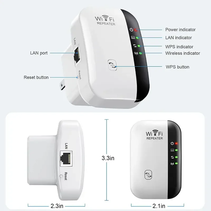 300Mbps WiFi Repeater Wireless - огляд і ціна Smart Home Router