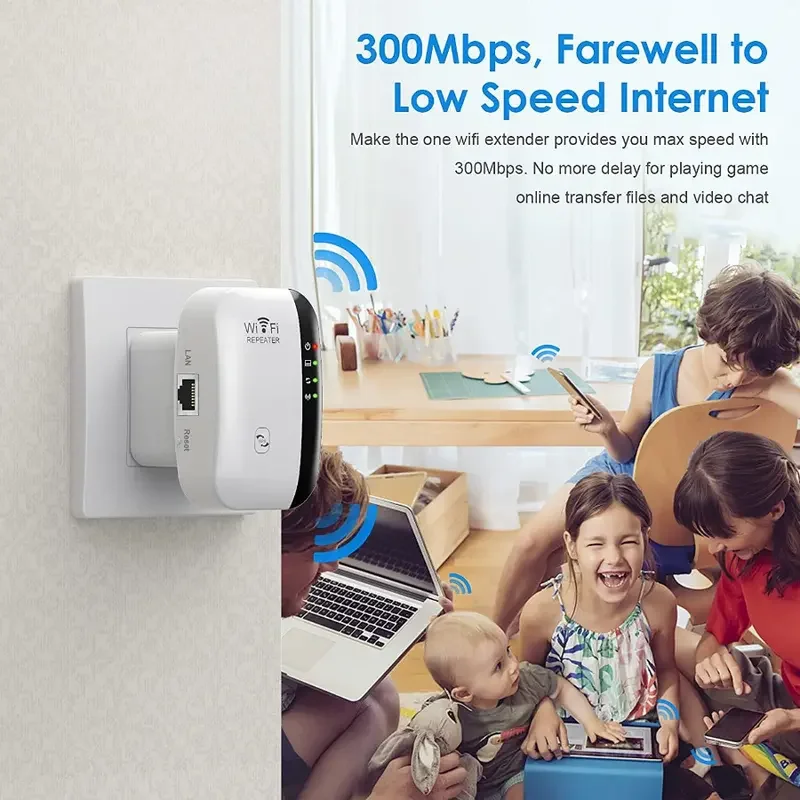 300Mbps WiFi Repeater Wireless - огляд і ціна Smart Home Router