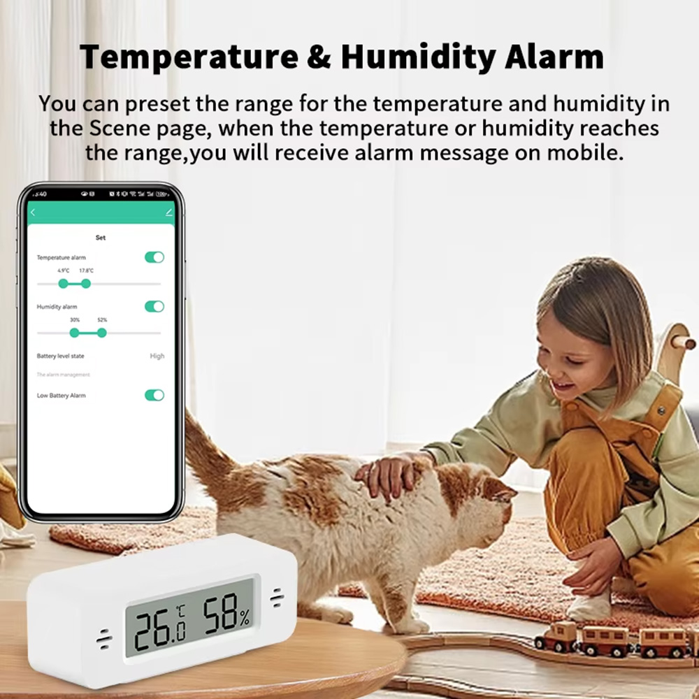 Tuya Zigbee WiFi Mini Temp & H - огляд і ціна Smart Home Miniature