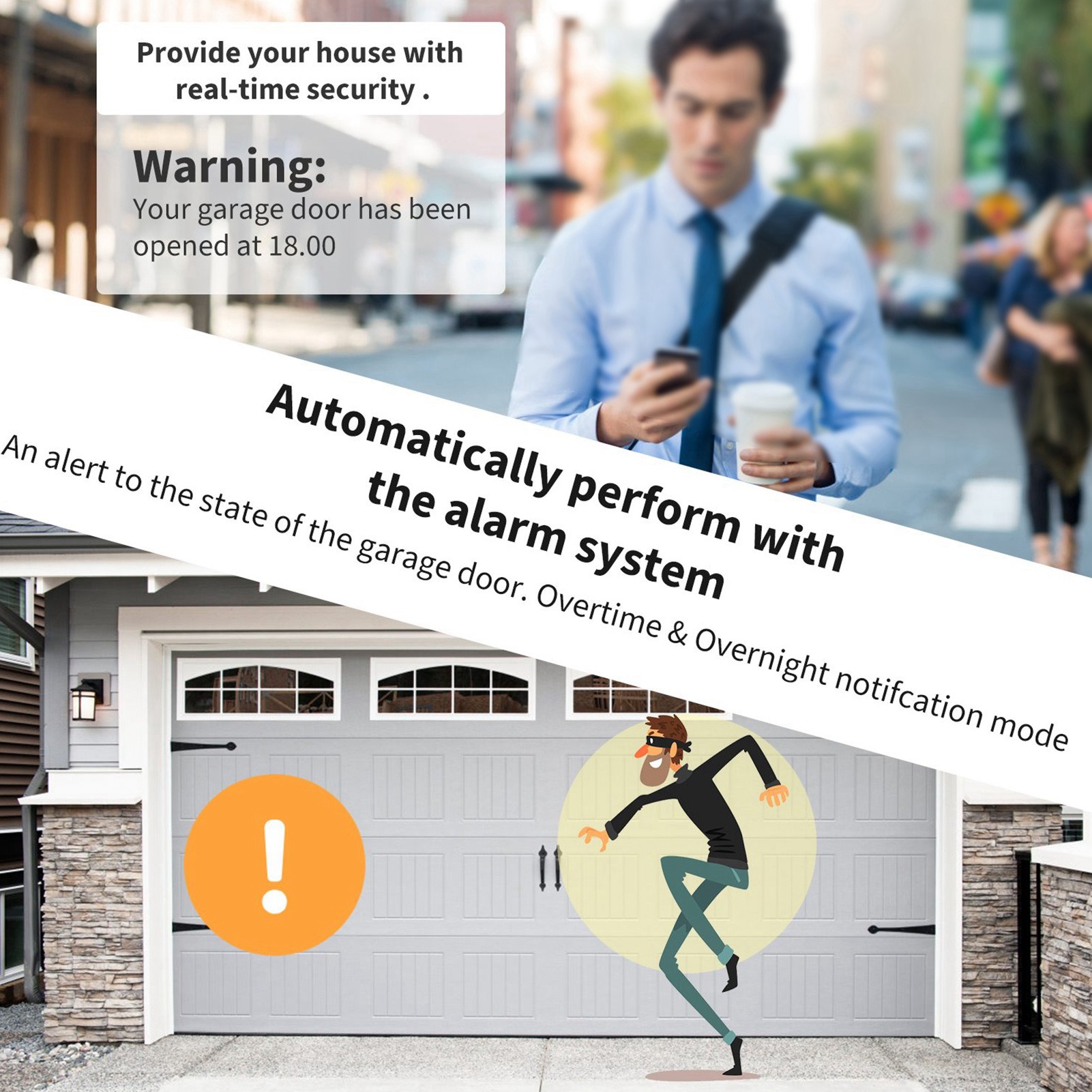 Intelligent WIFI Garage Door   - огляд і ціна Smart Garage Door Opener