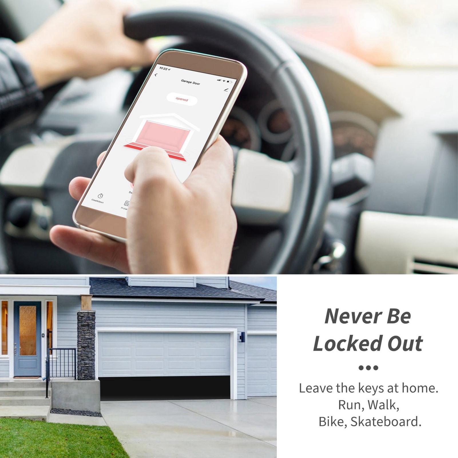 Intelligent WIFI Garage Door   - огляд і ціна Smart Garage Door Opener