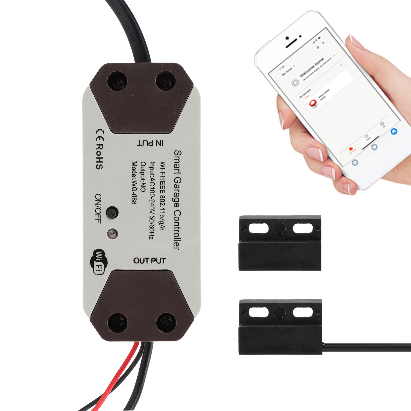 Intelligent WIFI Garage Door   - огляд і ціна Smart Garage Door Opener