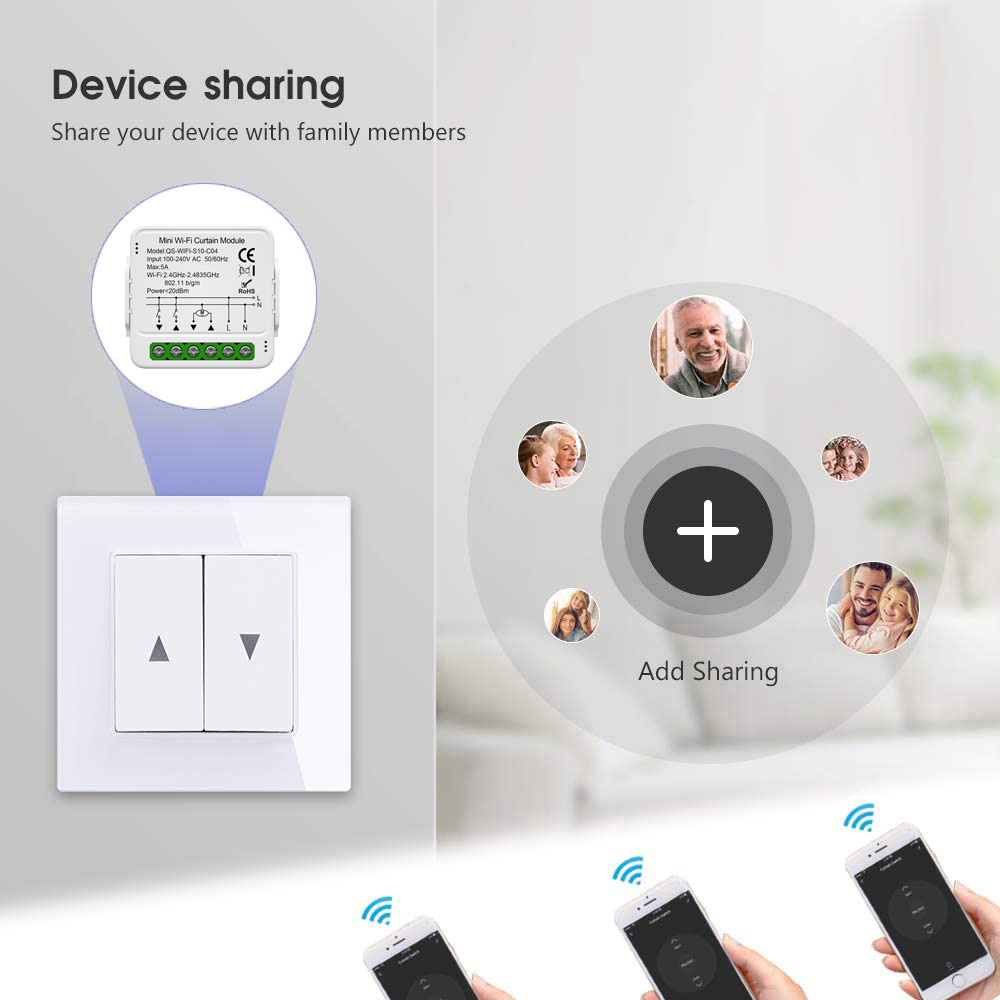 Tuya WiFi Zigbee Smart Curtain - огляд і ціна Home Automation Kit