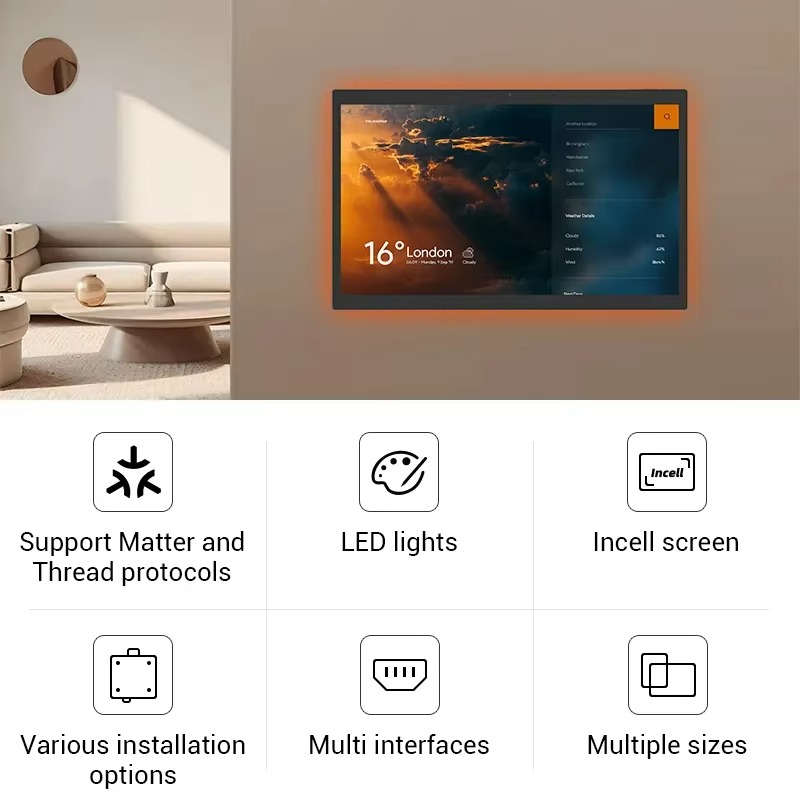 10.1 15.6 Inch Manual Android  - огляд і ціна Smart Home Control